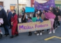 WhatsApp Image 2023 03 08 at 19.38.09 Un centenar de personas salen a la calle al grito de "Ni una más" en la marcha de Melilla Feminista