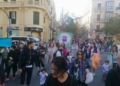 WhatsApp Image 2023 03 08 at 19.38.11 1 Un centenar de personas salen a la calle al grito de "Ni una más" en la marcha de Melilla Feminista