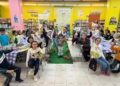 WhatsApp Image 2023 03 22 at 17.05.02 La biblioteca pública acoge unos talleres infantiles de sensibilización medioambiental
