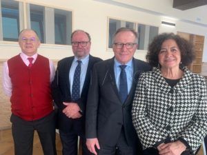 de castro pilar aranda francisco lodeiro cesar solano Pilar Aranda: "Para la UGR tanto Melilla como Ceuta constituyen una prioridad"