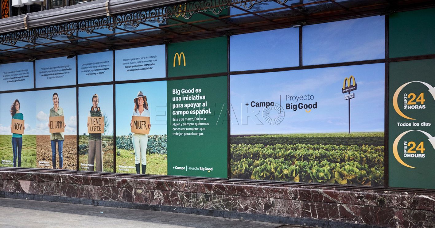 mcdonalds recorte McDonald’s España da voz a mujeres que trabajan para el campo en el 8M