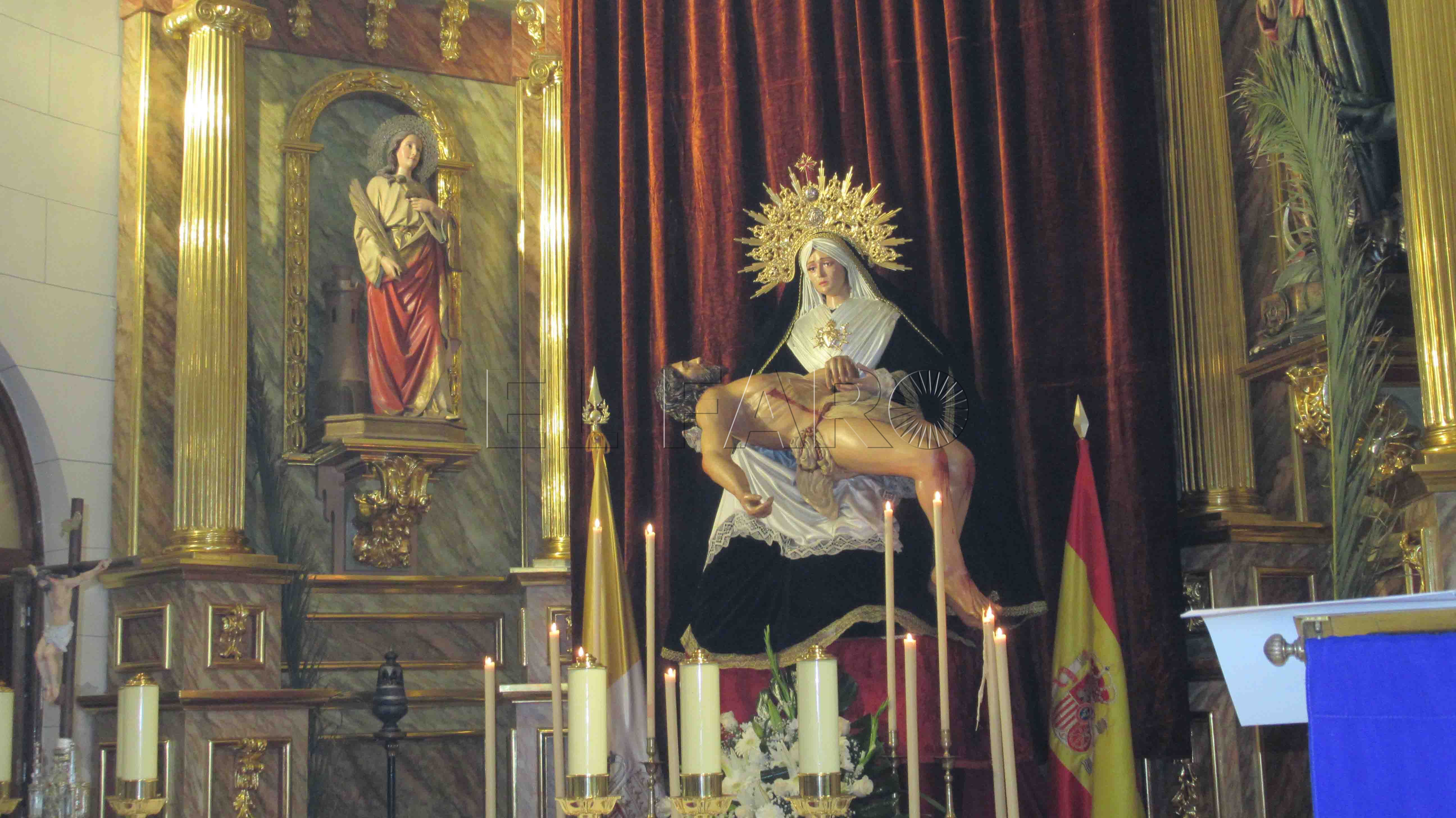 virgen Siguen faltando portadores para la Cofradía del Humillado