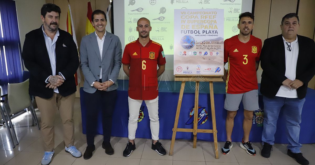 1 1 Los mejores equipos nacionales de fútbol playa se jugarán dos títulos en Melilla