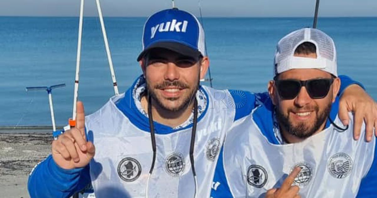 11111 1 Juanmi Pérez y Mohamed Sel Lam, subcampeones del Mundo por países de pesca