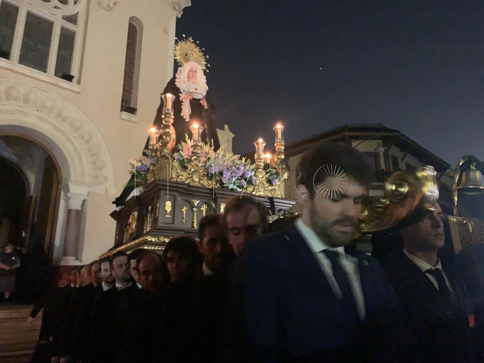 15 6 La Soledad vuelve a pasear su pena por el centro de Melilla