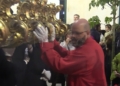 21 El Cristo de la Paz abre las procesiones en la carrera oficial