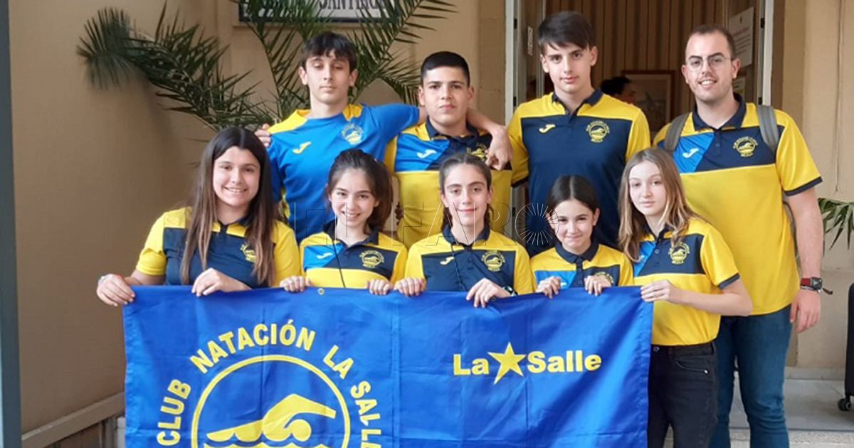 212121212 El CN La Salle, segundo por clubes en el Trofeo Villa de Los Barrios de natación