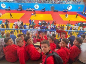 339292592 1945925969081605 255650857921553538 n Exitoso papel del Kogyjudo en Madrid