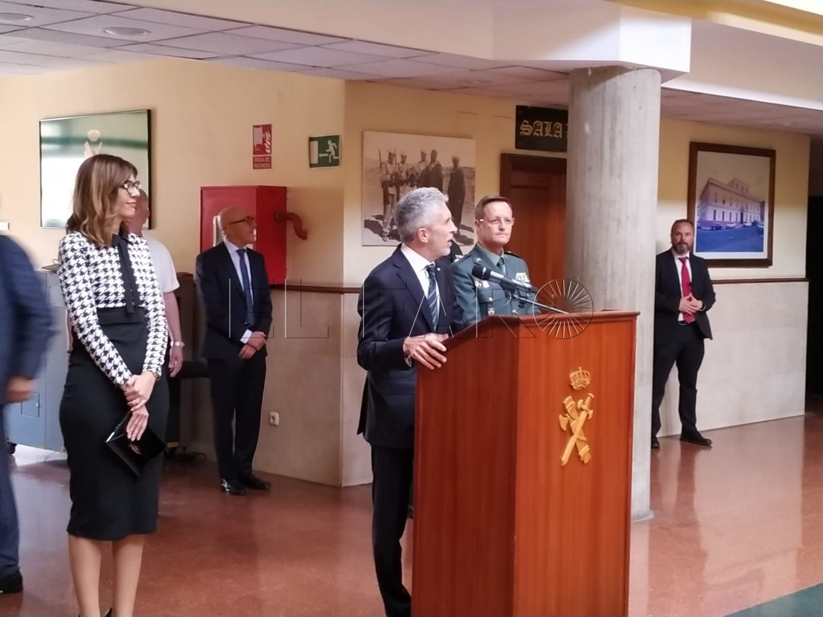 7 4 Grande-Marlaska reconoce la labor de la Guardia Civil en Melilla: "Esto es España y vosotros los garantes de su frontera"