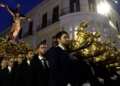 8 2 El Cristo de la Paz abre las procesiones en la carrera oficial