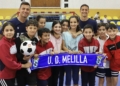 IMG 7129 La plantilla de la UD Melilla se lo pasa en grande en su visita al CEIP Real