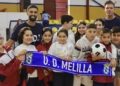 IMG 7134 La plantilla de la UD Melilla se lo pasa en grande en su visita al CEIP Real