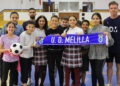 IMG 7147 La plantilla de la UD Melilla se lo pasa en grande en su visita al CEIP Real