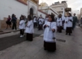 WhatsApp Image 2023 04 06 at 22.17.02 1 La Flagelación procesiona entre tambores, incienso y veneración