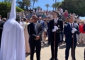 WhatsApp Image 2023 04 09 at 15.45.58 1 María Santísima del Rocío y Jesús Resucitado emocionan a Melilla en su encuentro