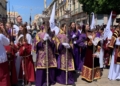 WhatsApp Image 2023 04 09 at 15.45.58 2 María Santísima del Rocío y Jesús Resucitado emocionan a Melilla en su encuentro