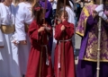 WhatsApp Image 2023 04 09 at 15.45.58 3 María Santísima del Rocío y Jesús Resucitado emocionan a Melilla en su encuentro