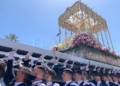 WhatsApp Image 2023 04 09 at 15.45.59 1 María Santísima del Rocío y Jesús Resucitado emocionan a Melilla en su encuentro