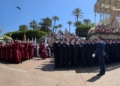 WhatsApp Image 2023 04 09 at 15.46.00 María Santísima del Rocío y Jesús Resucitado emocionan a Melilla en su encuentro