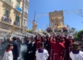 WhatsApp Image 2023 04 09 at 15.46.01 1 María Santísima del Rocío y Jesús Resucitado emocionan a Melilla en su encuentro