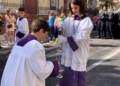WhatsApp Image 2023 04 09 at 15.49.45 1 Cientos de personas arropan a la Virgen del Rocío por las calles de Melilla