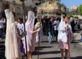 WhatsApp Image 2023 04 09 at 15.49.45 2 Cientos de personas arropan a la Virgen del Rocío por las calles de Melilla