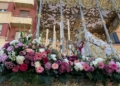 WhatsApp Image 2023 04 09 at 15.49.46 2 Cientos de personas arropan a la Virgen del Rocío por las calles de Melilla