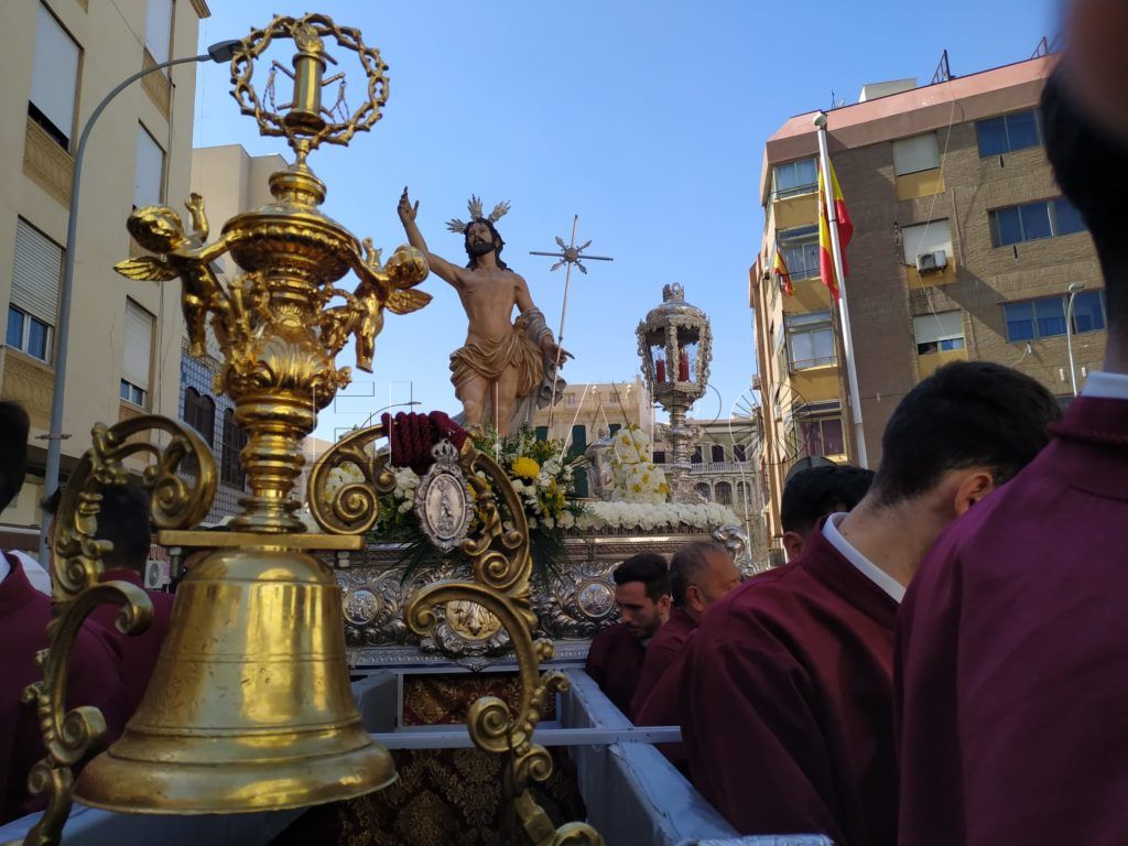 WhatsApp Image 2023 04 09 at 18.38.33 La salida del Resucitado ha puesto el punto final a la Semana Santa de Melilla