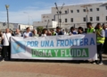 WhatsApp Image 2023 04 14 at 18.18.29 La caravana por una frontera digna y fluida grita 'basta ya' a los representantes del Gobierno y del Parlamento