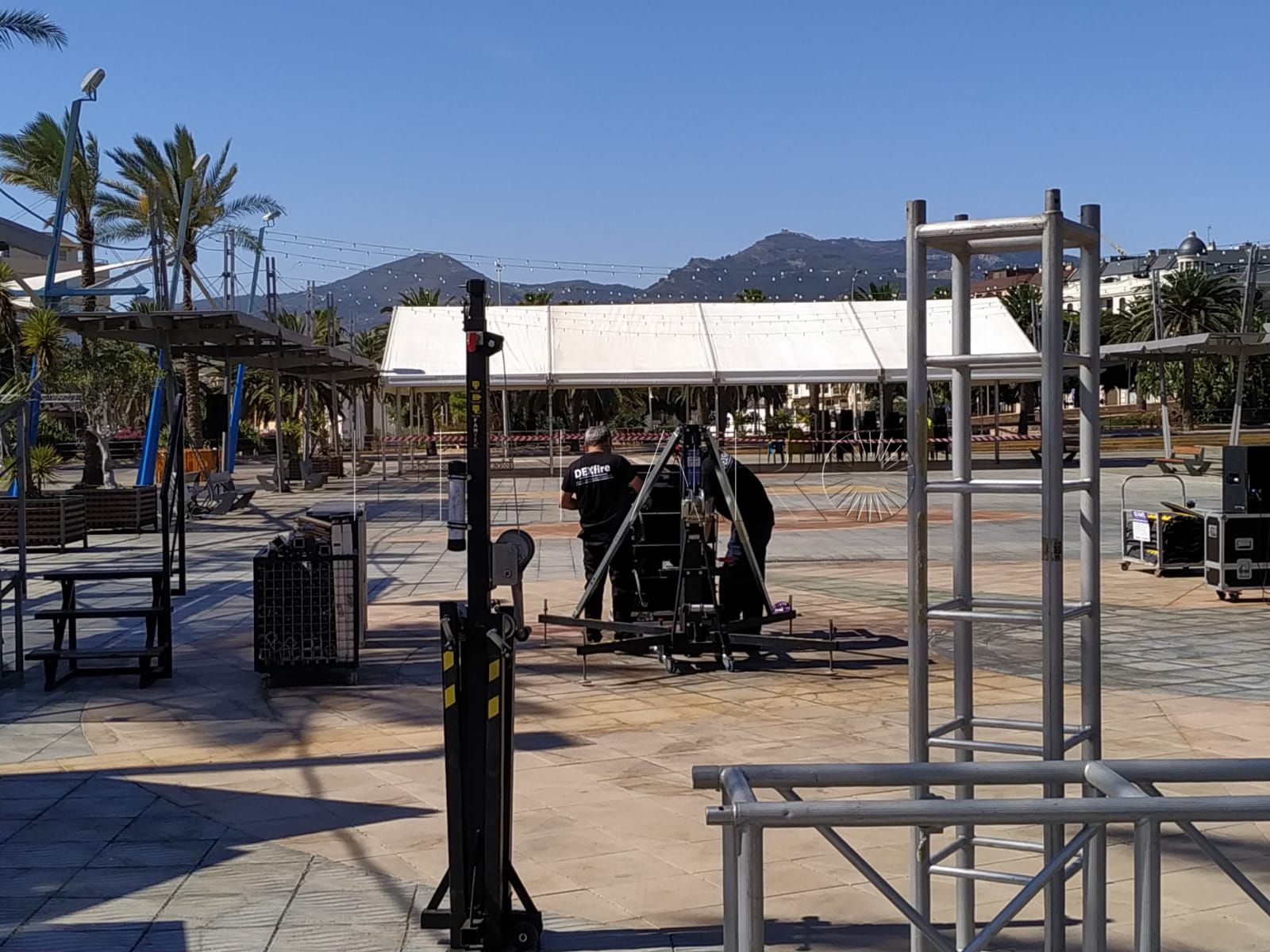 WhatsApp Image 2023 04 21 at 12.26.08 2 Todo preparado para el Aid el-Fitr en la Plaza Multifuncional
