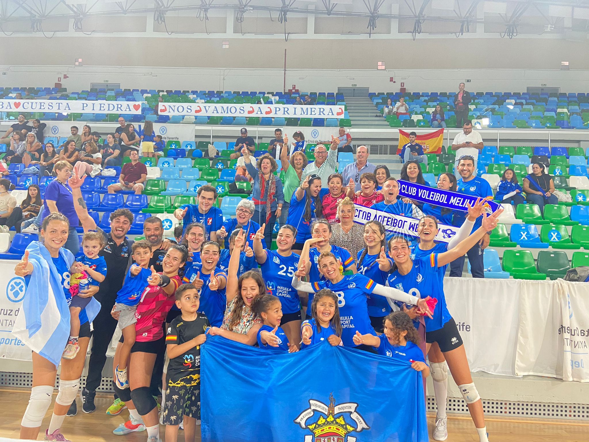 WhatsApp Image 2023 04 21 at 19.36.02 El CV Melilla femenino se acerca al ascenso liguero