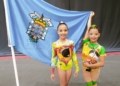 benjamines Buenas posiciones para las jóvenes gimnastas de la Federación Melillense en el Nacional