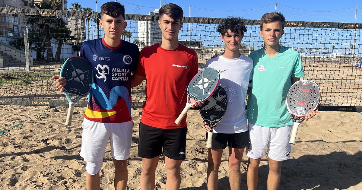 buena 2 Los juveniles dominan las pruebas de los Autonómicos de tenis playa