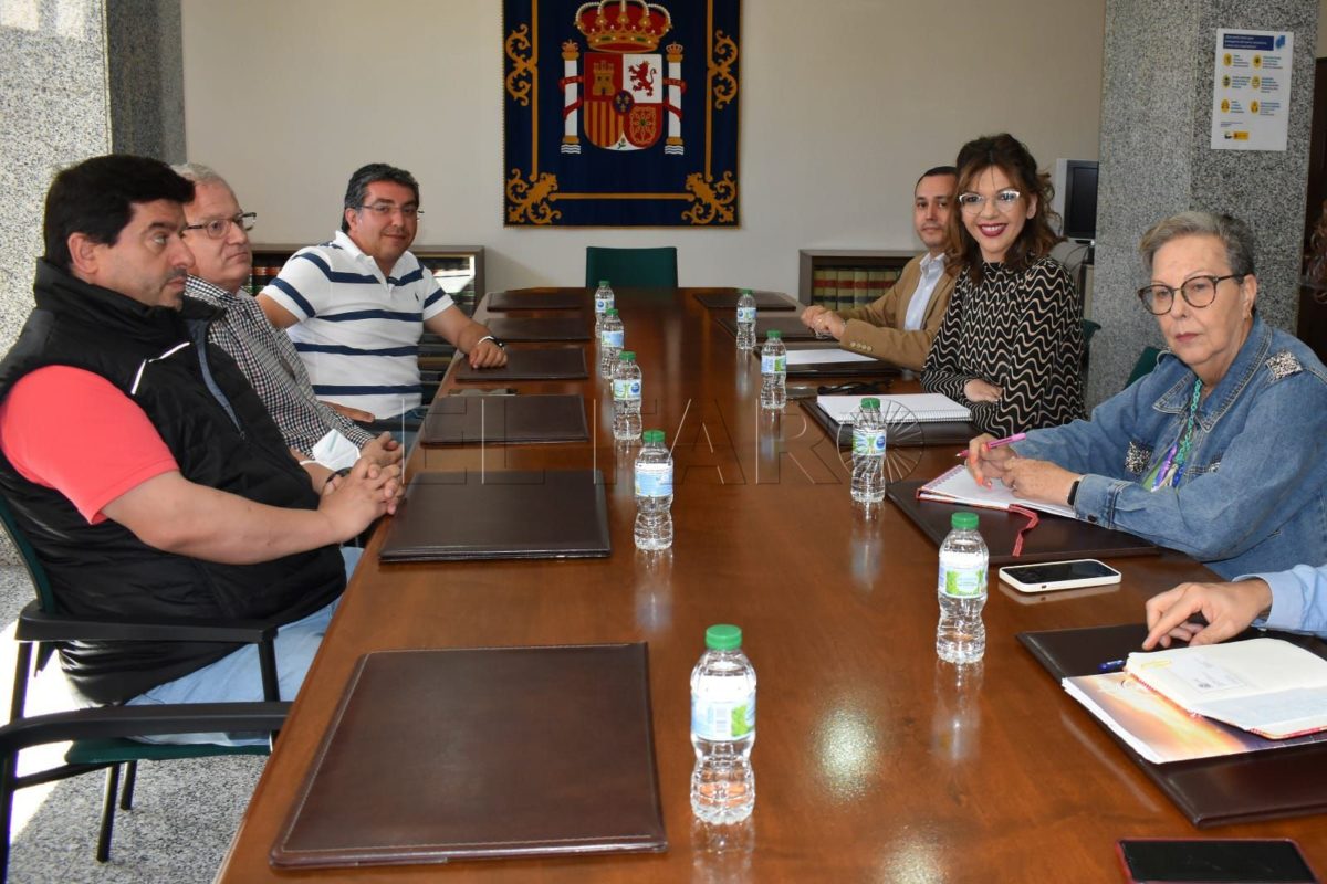 reunión delegacion e1682443507371 La delegada Moh se reúne con Ingesa y el Sindicato Médico y anuncia la llegada de nuevos facultativos a Melilla