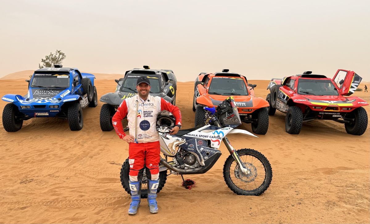 Borja Pérez Casimiro completa con nota el Morocco Desert Challenge