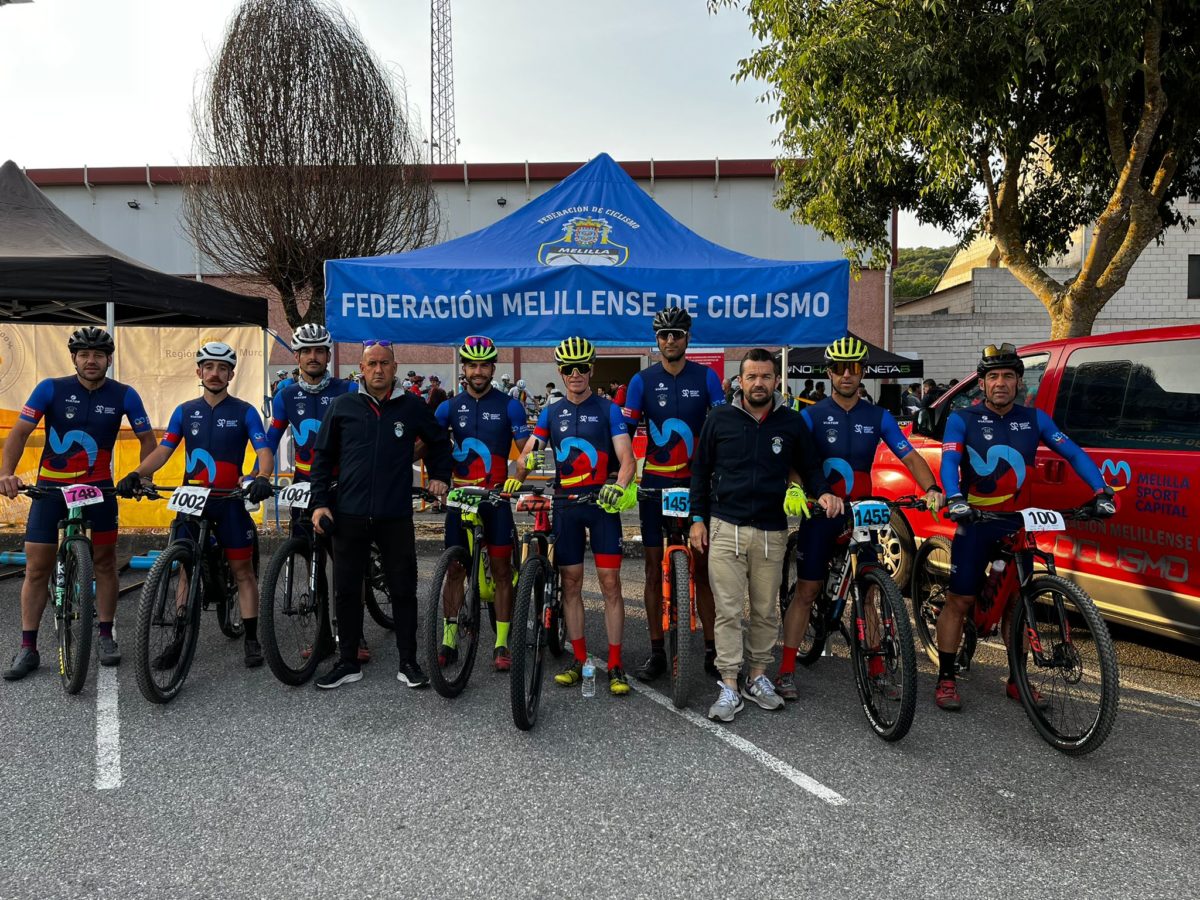 La selección melillense cumple con nota en el Campeonato de España de XCM