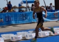 347249980 764768298449894 2852502867303639230 n Luismi Ruiz y Paula Prieto, ganadores del Acuatlón TriMelilla 2023