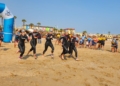347268407 196895099942772 54610515538255436 n Luismi Ruiz y Paula Prieto, ganadores del Acuatlón TriMelilla 2023