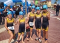 347282148 813267633462578 8829993332902649682 n Luismi Ruiz y Paula Prieto, ganadores del Acuatlón TriMelilla 2023