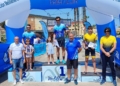 347550715 949821539600339 2207896002051054922 n Luismi Ruiz y Paula Prieto, ganadores del Acuatlón TriMelilla 2023