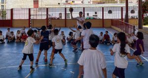 8 El Melilla BC visita el CEIP Velázquez