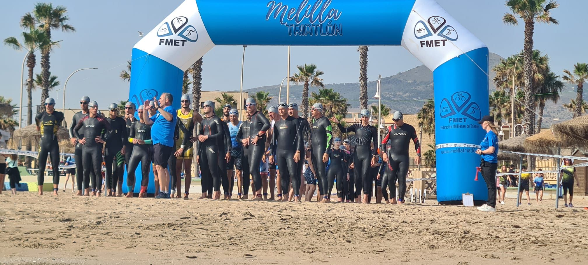95f8c50d 7af2 4985 ae13 ec375ca91425 Luismi Ruiz y Paula Prieto, ganadores del Acuatlón TriMelilla 2023