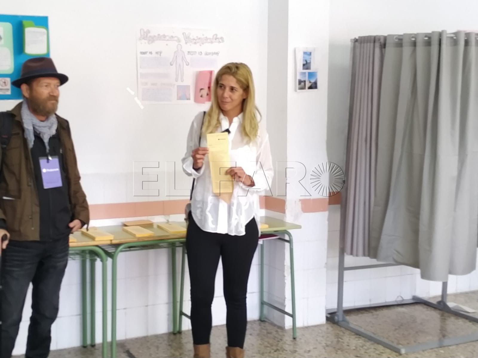 Aguilar papeleta Podemos denuncia la ausencia de sus papeletas en algunas mesas electorales