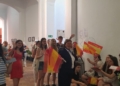 Banderas Estudiantes de intercambio del IES Enrique Nieto visitan la Mezquita del Toreo