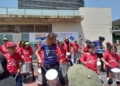Batucañada La Campaña Mundial por la Educación en Melilla celebra una serie de actos lúdicos y reivindicativos