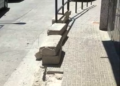 Captura de pantalla 2023 05 24 a las 12.01.48 Dos vecinos de Reina Regente no permiten que se repare una acera porque creen que las obras tienen que hacerlas ellos