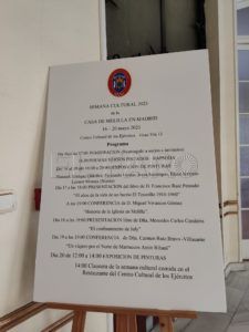 Cartel La Casa de Melilla en Madrid retoma su Semana Cultural tras la pandemia