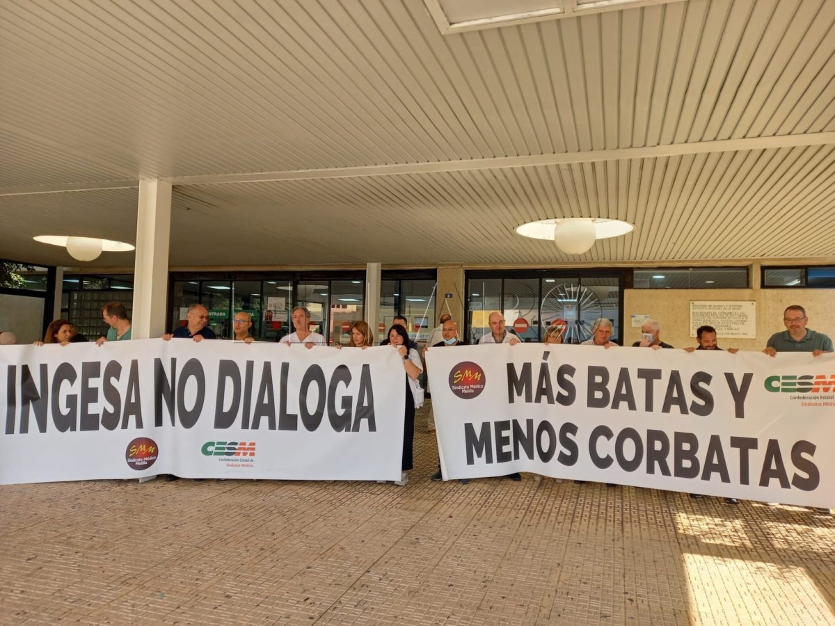 Huelga 26 e1683541539863 La huelga de médicos de Melilla y Ceuta causa 2.633 consultas canceladas, según el Ingesa