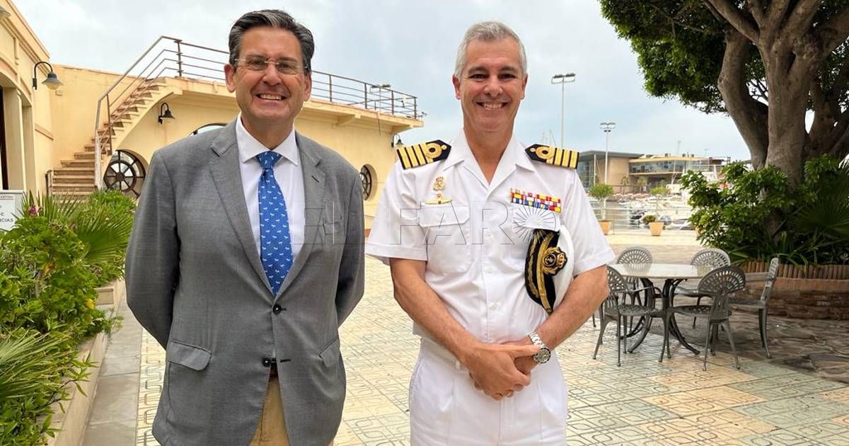 Jerónimo Përez y Eduardo Estrella Suanzes Primeros espadas de la Armada pasarán por Melilla para hablar de la guerra de Ucrania o Perejil