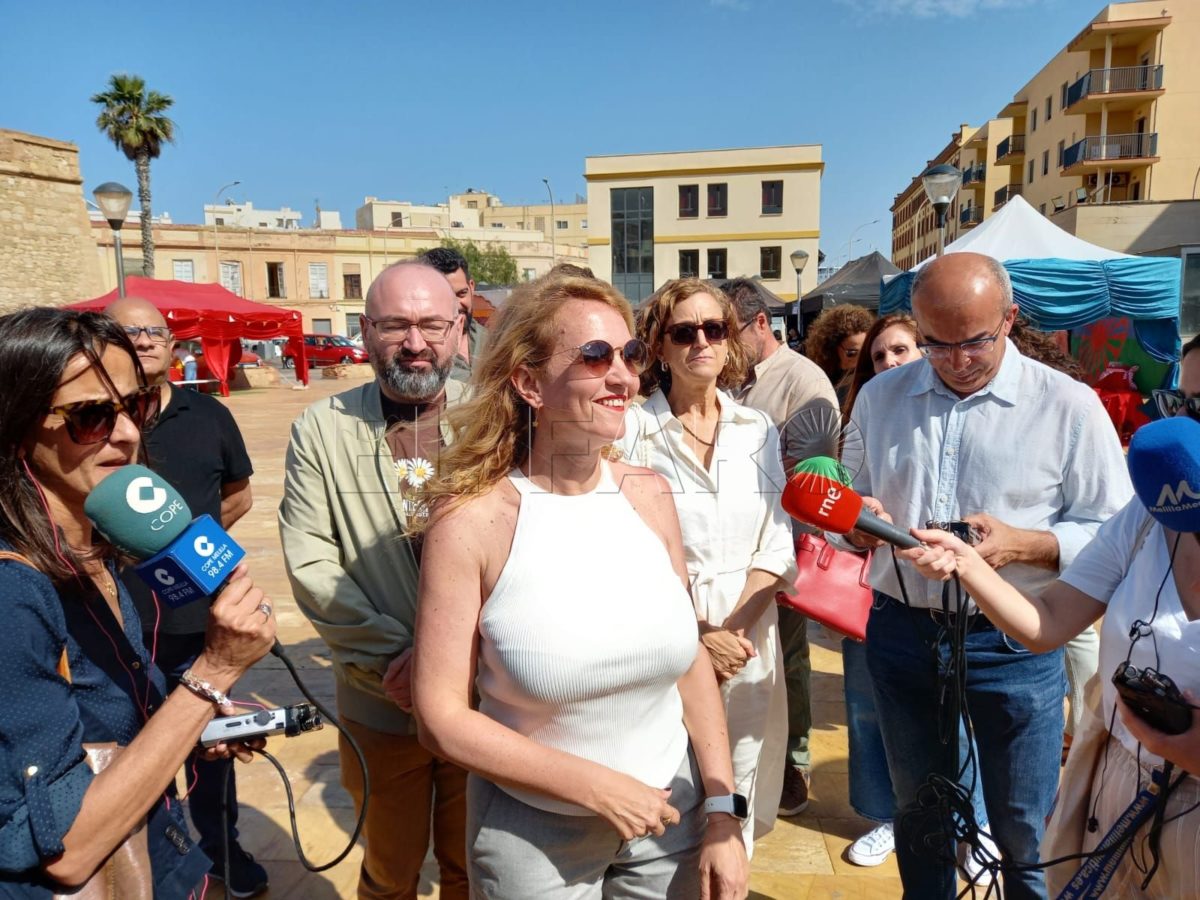 Treviño e1683395012935 Treviño inaugura la Feria Intercultural de Melilla que cuenta con la representación de las identidades de la ciudad